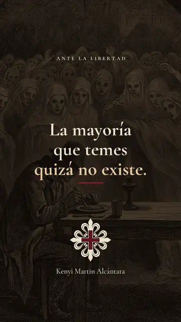 La mayoría que temes quizá no existe
